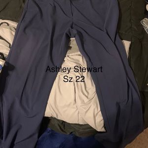 Ashley Stewart Blue dress pants